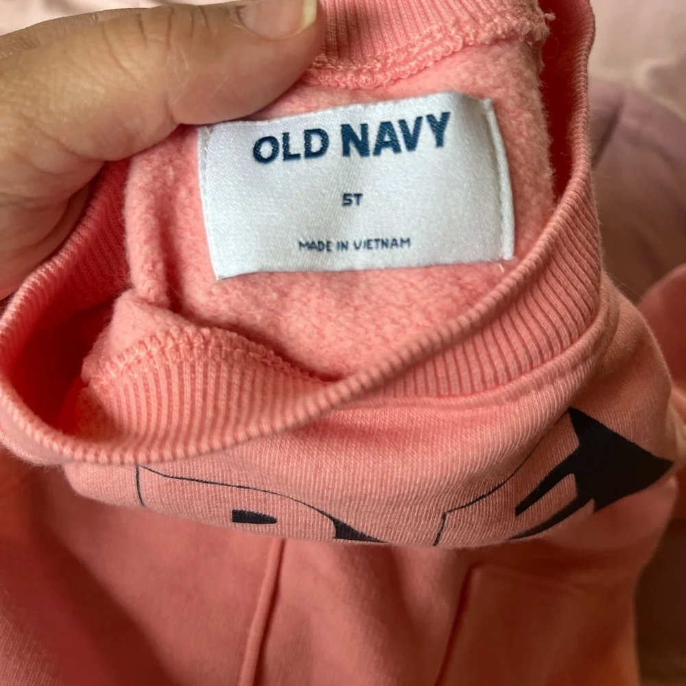 Old Navy Pink 'Be Mine' Sweater